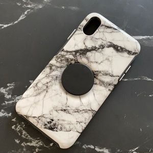 Outer box iPhone Xs max case marble
